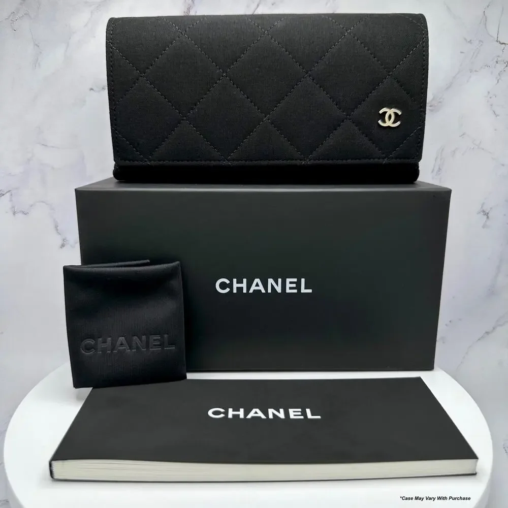 New CHANEL Sunglasses Black Acetate Strass Crystal CC Oval Gradient Lens 53mm - Picture 4 of 4